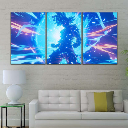 Dragon Ball Wall Art - DR5053 - Goku - Super Saiyan Blue - Dragon Ball Super - Dragon Ball Poster - Dragon Ball Canvas