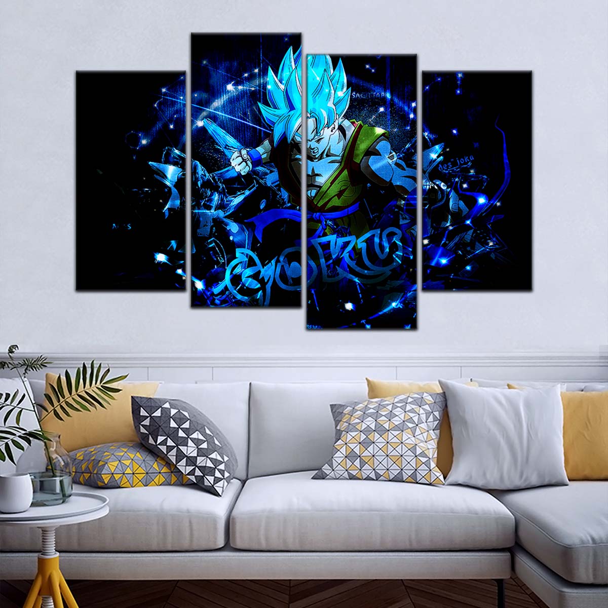 Dragon Ball Wall Art - DR5054 - Goku - Super Saiyan Blue - Dragon Ball Super - Dragon Ball Poster - Dragon Ball Canvas