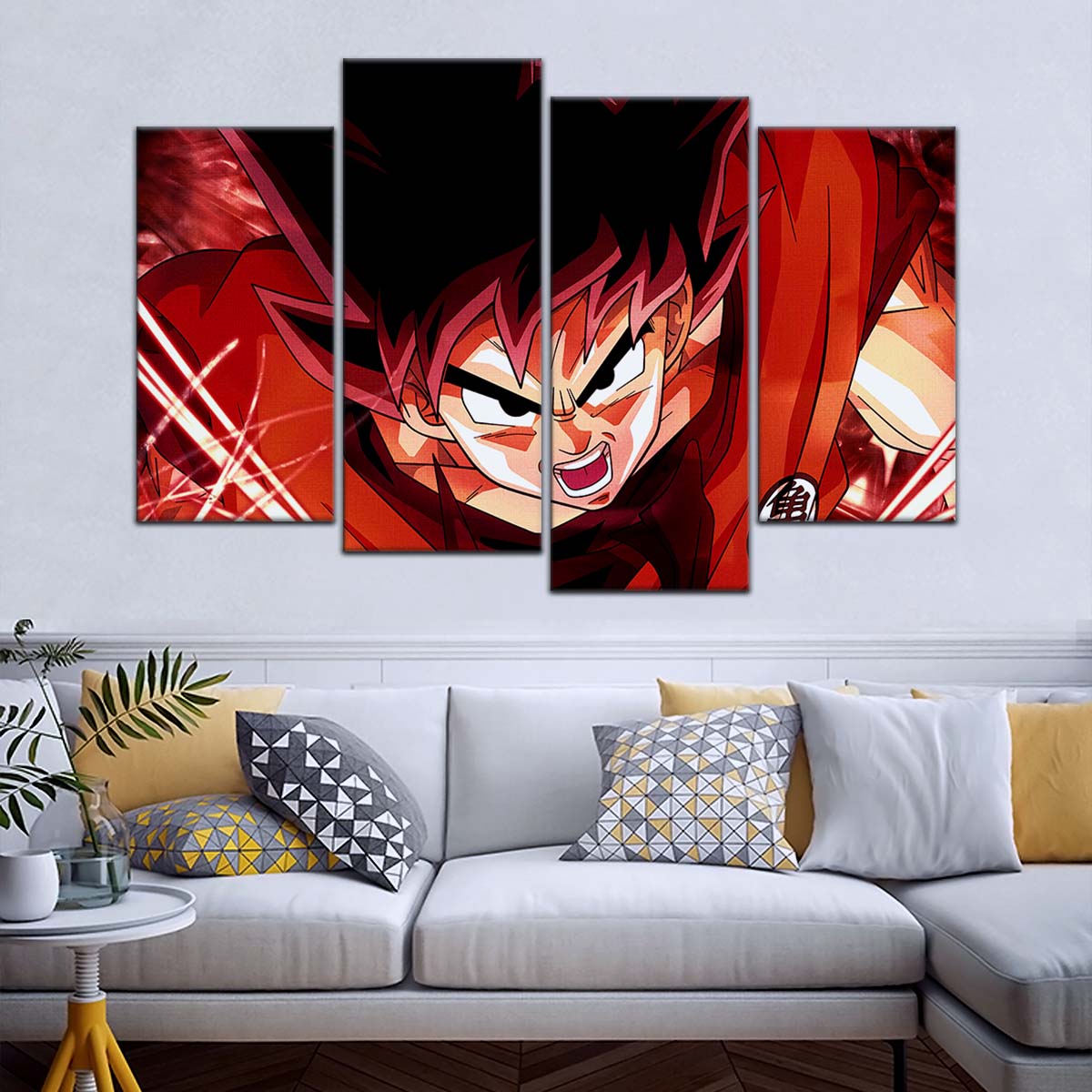 Dragon Ball Wall Art - DR5056 - Goku - Super Saiyan God - Dragon Ball Super - Dragon Ball Poster - Dragon Ball Canvas
