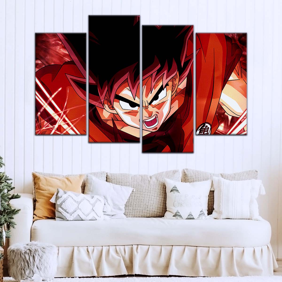 Dragon Ball Wall Art - DR5056 - Goku - Super Saiyan God - Dragon Ball Super - Dragon Ball Poster - Dragon Ball Canvas