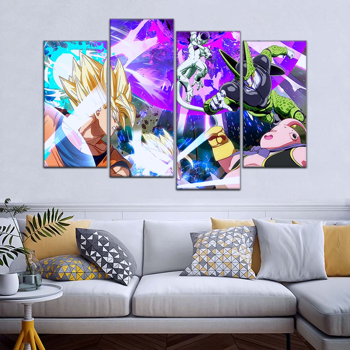 Dragon Ball Wall Art - DR5059 - Goku - Vegeta - Majin Buu - Cell - Frieza - Dragon Ball Z - Dragon Ball Poster - Dragon Ball Canvas