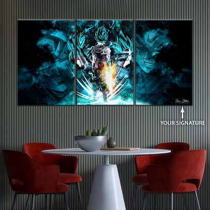 Dragon Ball Wall Art - DR5061 - Goku - Vegeta & Vegito - Dragon Ball Super - Dragon Ball Poster - Dragon Ball Canvas
