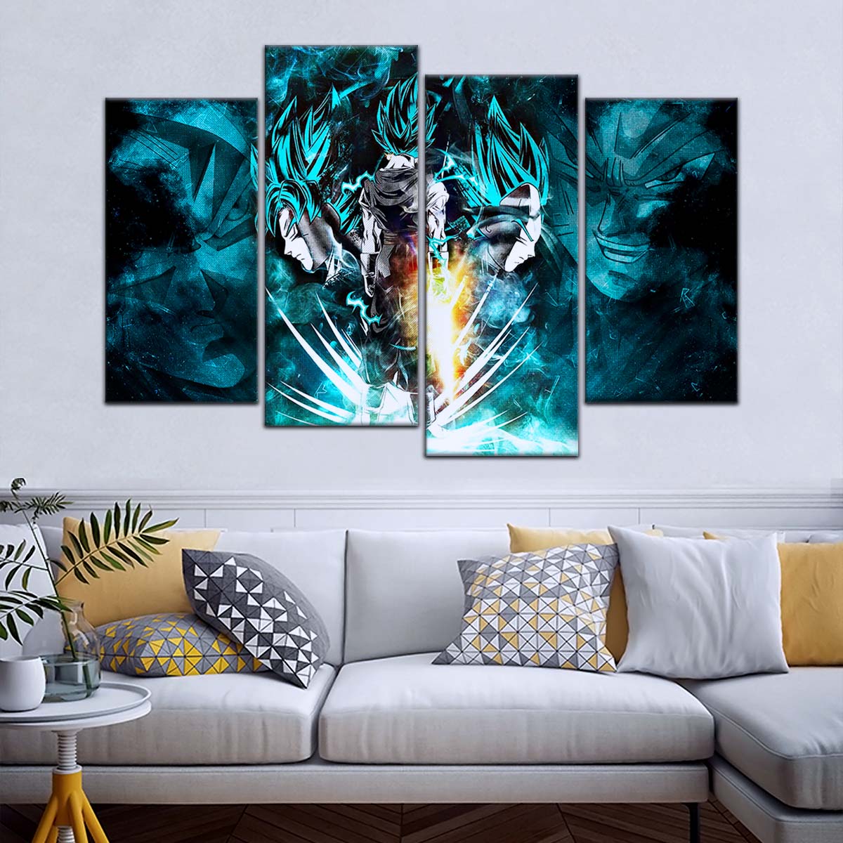 Dragon Ball Wall Art - DR5061 - Goku - Vegeta & Vegito - Dragon Ball Super - Dragon Ball Poster - Dragon Ball Canvas