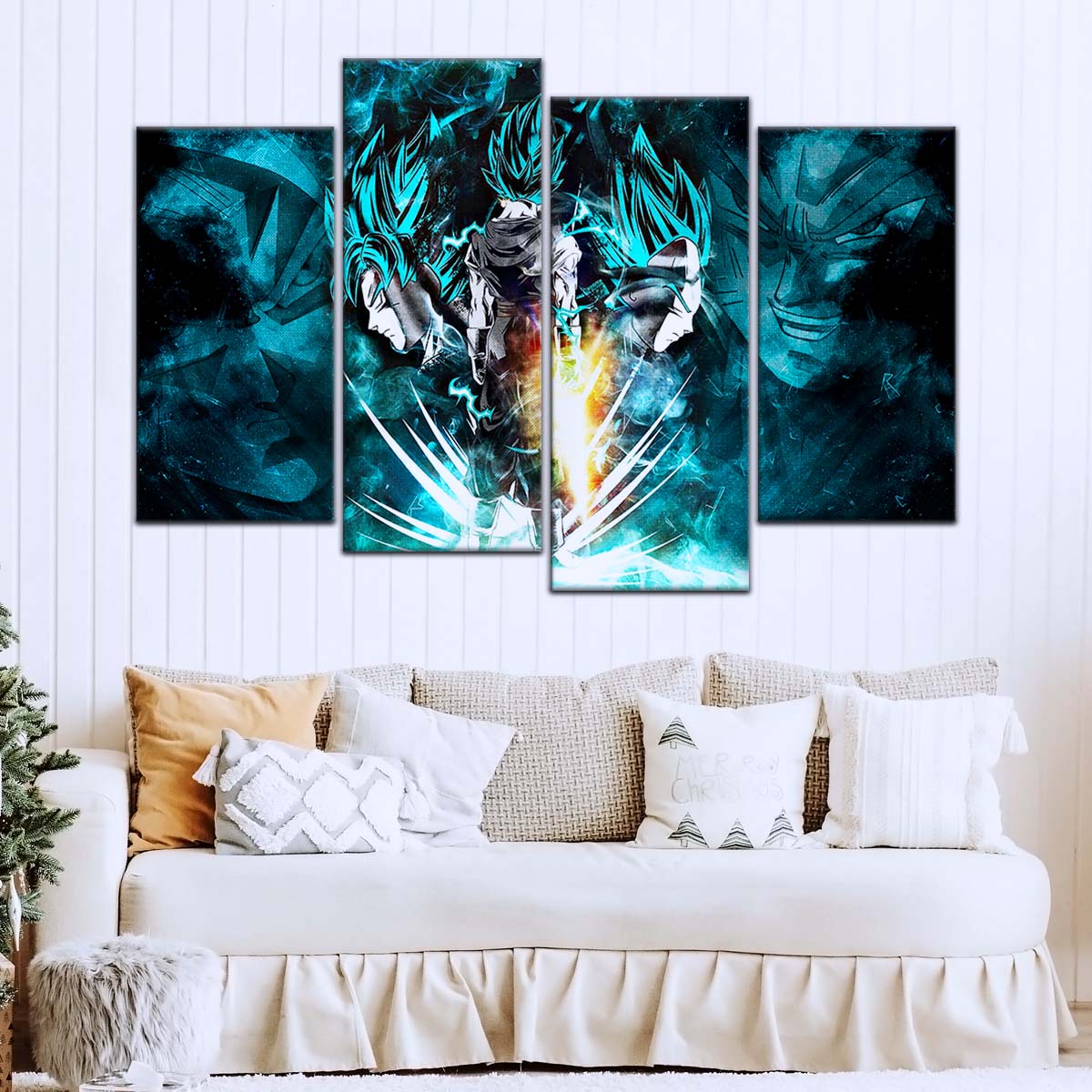 Dragon Ball Wall Art - DR5061 - Goku - Vegeta & Vegito - Dragon Ball Super - Dragon Ball Poster - Dragon Ball Canvas