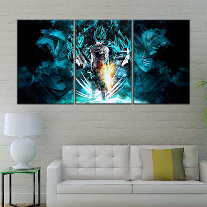 Dragon Ball Wall Art - DR5061 - Goku - Vegeta & Vegito - Dragon Ball Super - Dragon Ball Poster - Dragon Ball Canvas