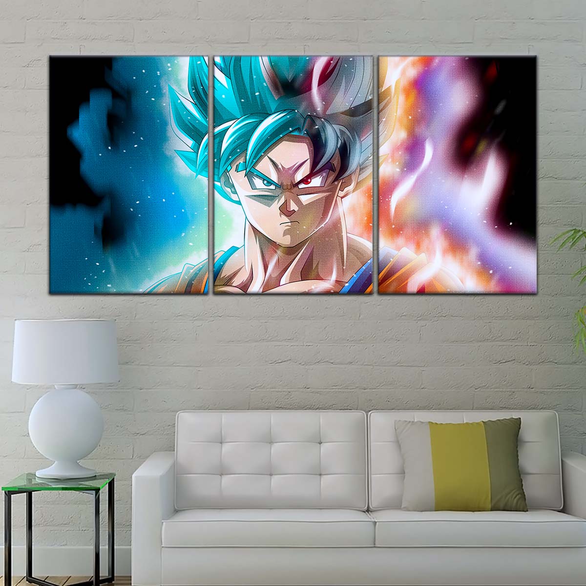 Dragon Ball Wall Art - DR5063 - Goku & Vegeta - Super Saiyan Blue - Dragon Ball Super - Dragon Ball Poster - Dragon Ball Canvas
