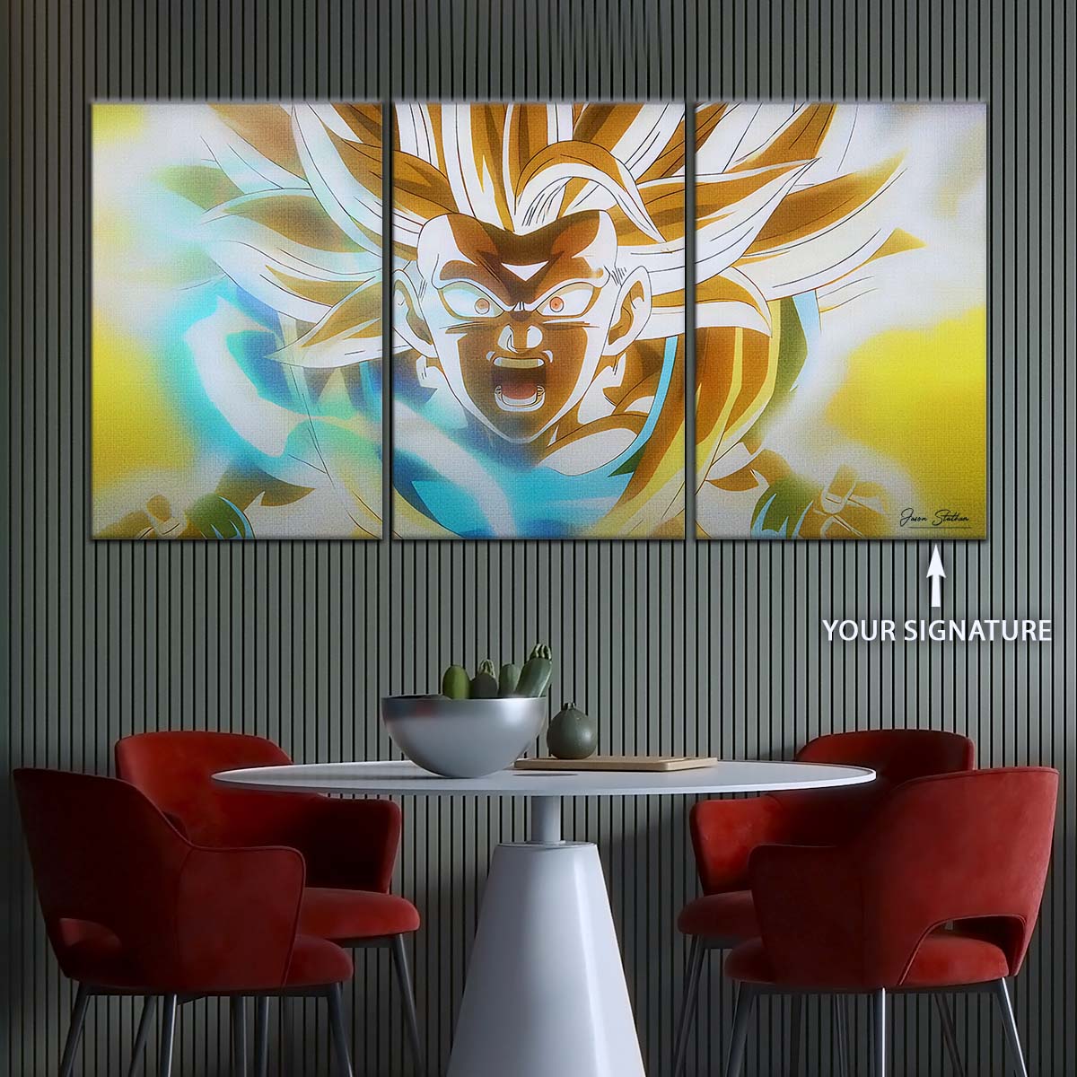 Dragon Ball Wall Art - DR5071 - Goku DAIMA Power – Dragon Ball Super - Dragon Ball Poster - Dragon Ball Canvas