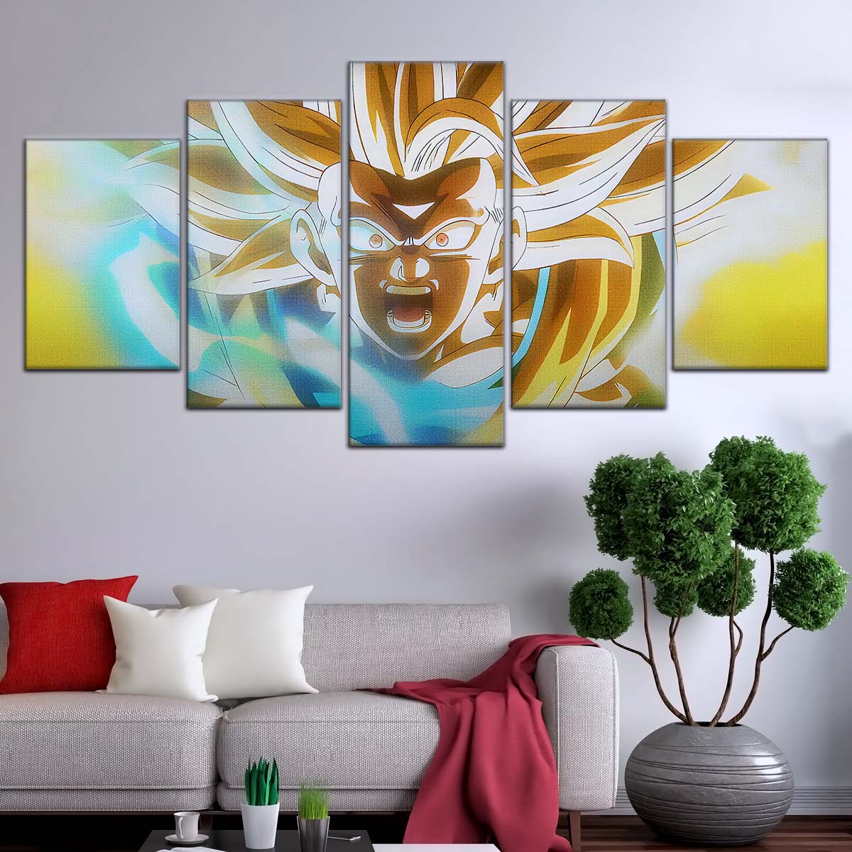 Dragon Ball Wall Art - DR5071 - Goku DAIMA Power – Dragon Ball Super - Dragon Ball Poster - Dragon Ball Canvas