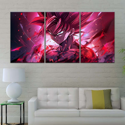 Dragon Ball Wall Art - DR5073 - Goku Kaioken - Dragon Ball Z - Dragon Ball Poster - Dragon Ball Canvas