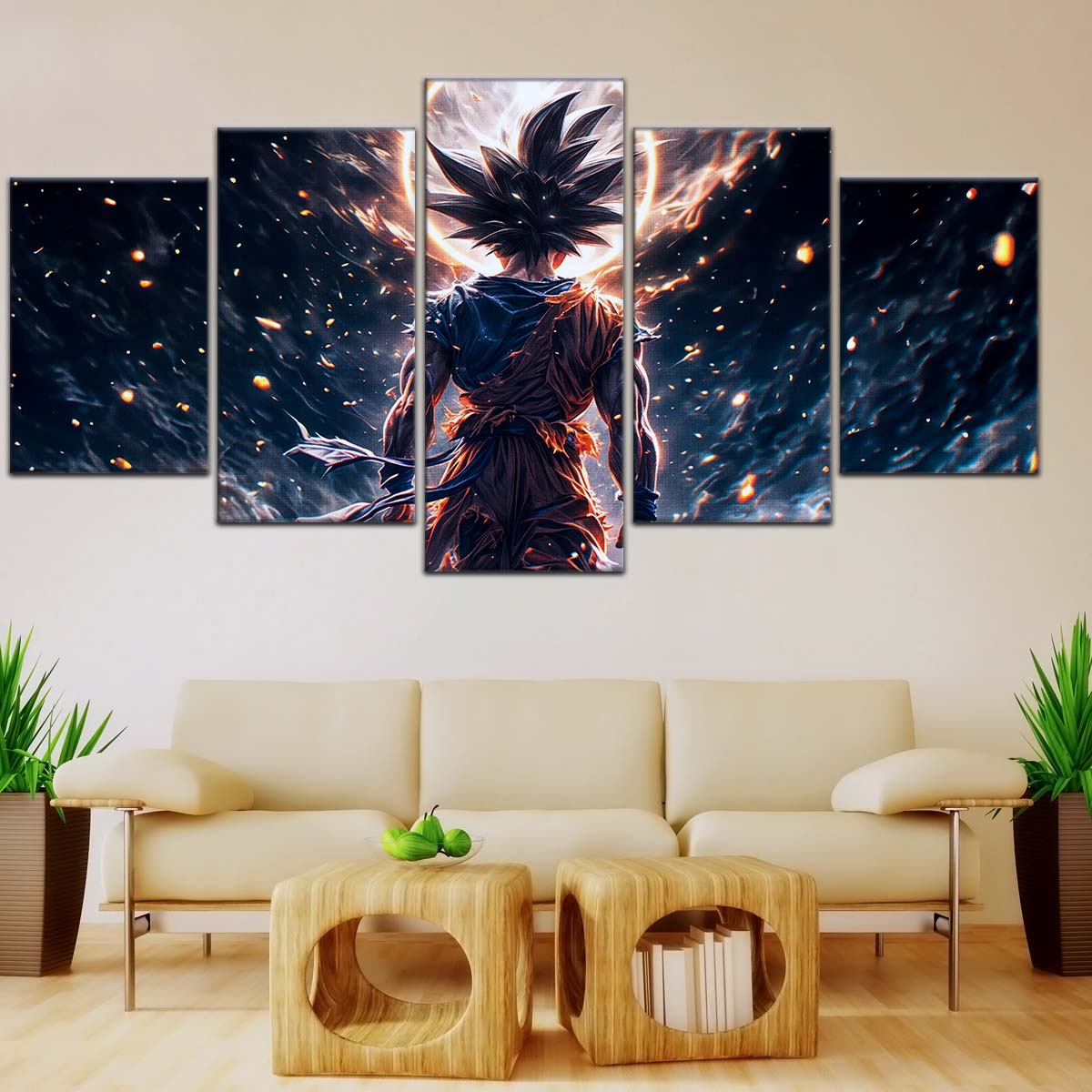 Dragon Ball Wall Art - DR5074 - Goku Power Aura - Dragon Ball Z - Dragon Ball Poster - Dragon Ball Canvas