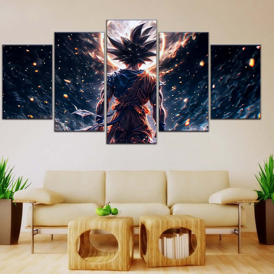 Dragon Ball Wall Art - DR5074 - Goku Power Aura - Dragon Ball Z - Dragon Ball Poster - Dragon Ball Canvas