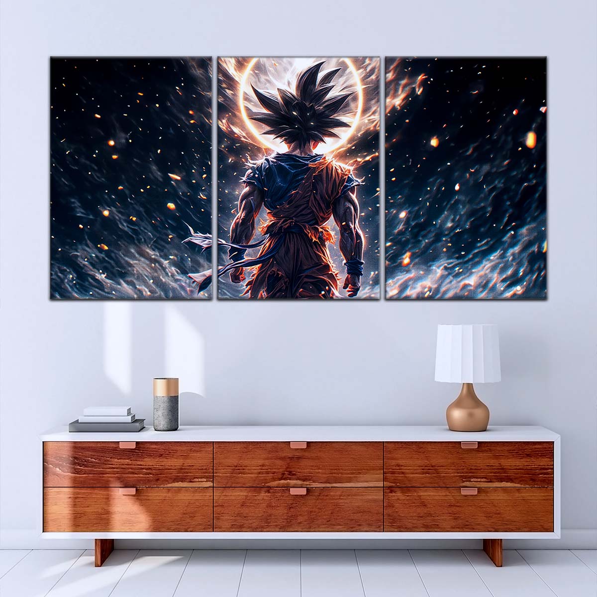 Dragon Ball Wall Art - DR5074 - Goku Power Aura - Dragon Ball Z - Dragon Ball Poster - Dragon Ball Canvas