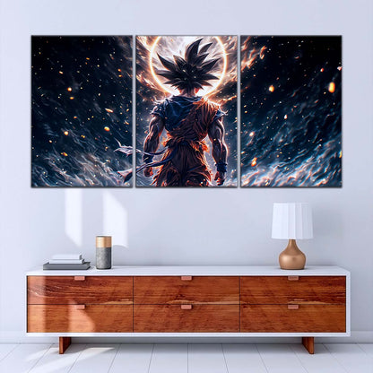 Dragon Ball Wall Art - DR5074 - Goku Power Aura - Dragon Ball Z - Dragon Ball Poster - Dragon Ball Canvas