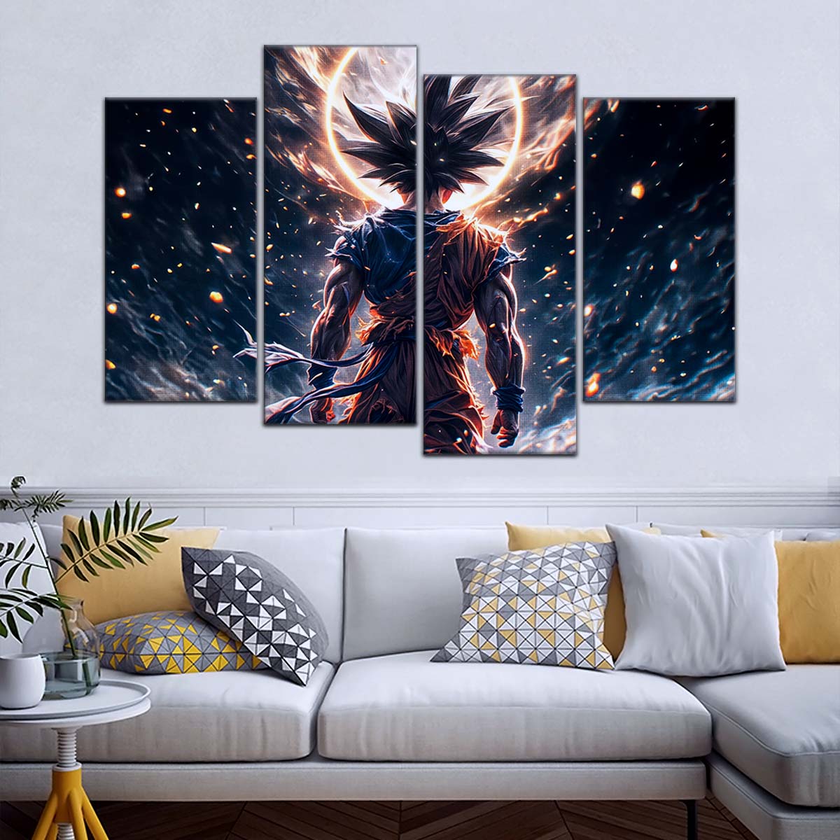 Dragon Ball Wall Art - DR5074 - Goku Power Aura - Dragon Ball Z - Dragon Ball Poster - Dragon Ball Canvas