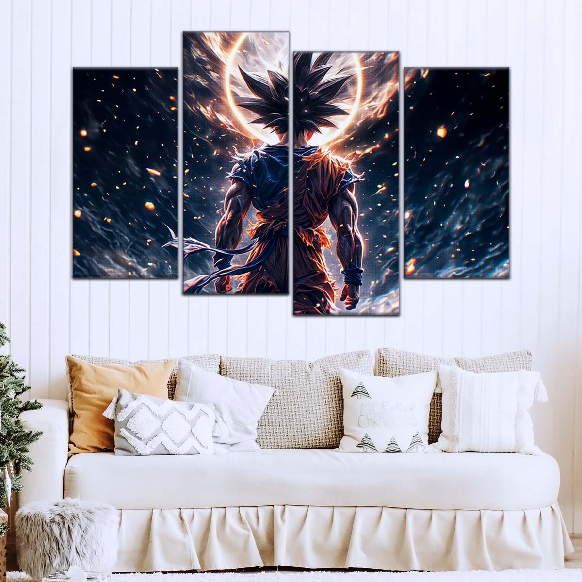 Dragon Ball Wall Art - DR5074 - Goku Power Aura - Dragon Ball Z - Dragon Ball Poster - Dragon Ball Canvas