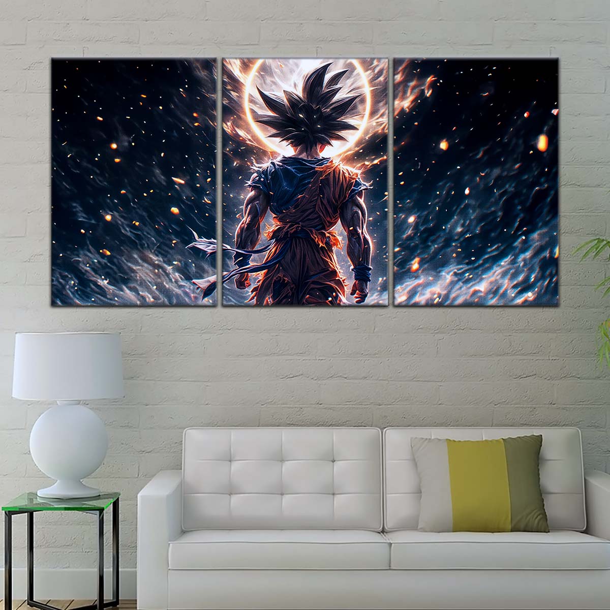 Dragon Ball Wall Art - DR5074 - Goku Power Aura - Dragon Ball Z - Dragon Ball Poster - Dragon Ball Canvas