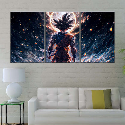 Dragon Ball Wall Art - DR5074 - Goku Power Aura - Dragon Ball Z - Dragon Ball Poster - Dragon Ball Canvas