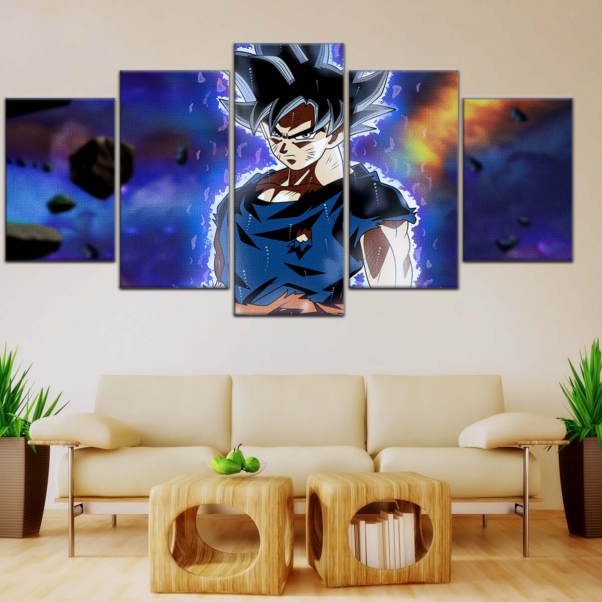 Dragon Ball Wall Art - DR5075 - Goku Unleashed Power - Dragon Ball Super - Dragon Ball Poster - Dragon Ball Canvas