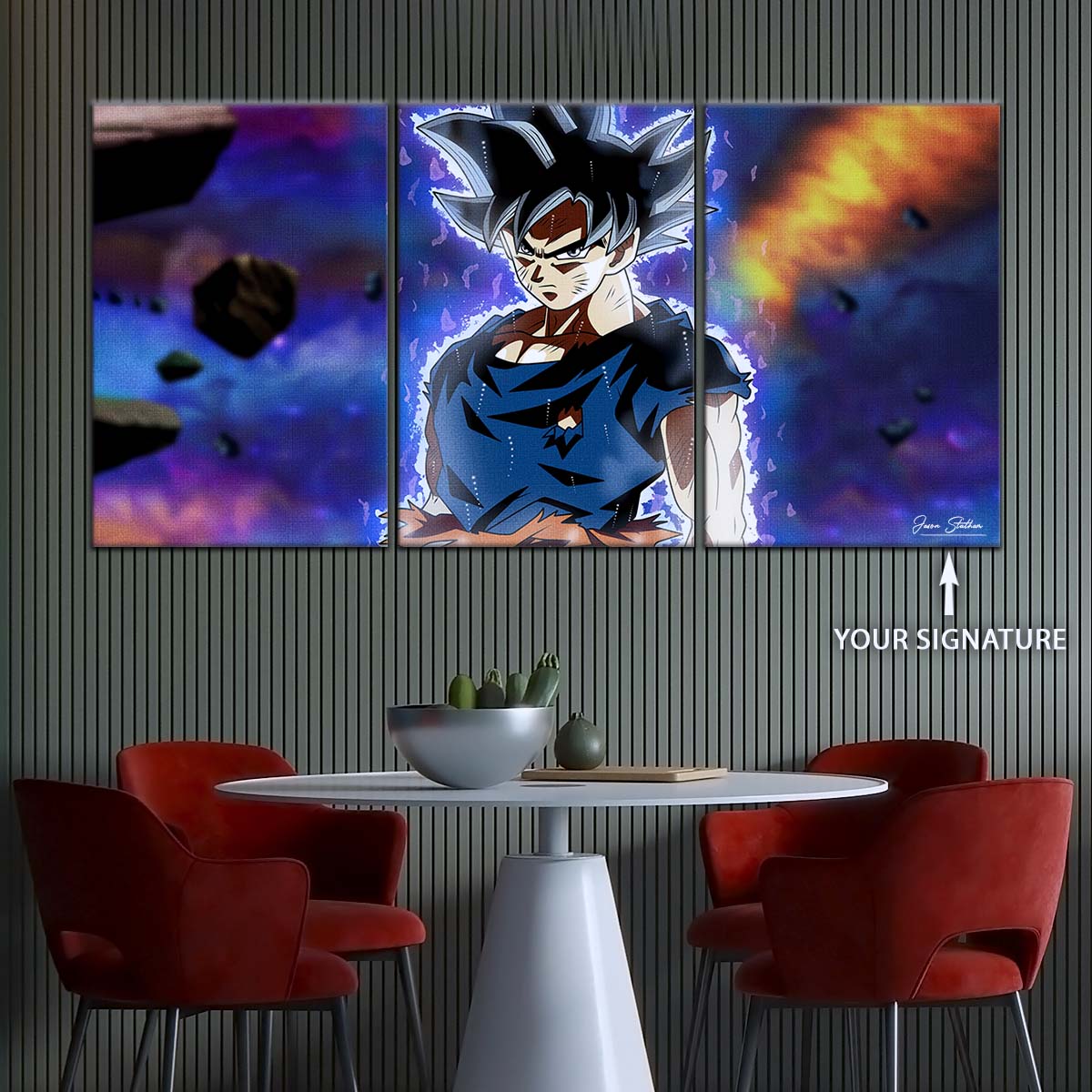 Dragon Ball Wall Art - DR5075 - Goku Unleashed Power - Dragon Ball Super - Dragon Ball Poster - Dragon Ball Canvas