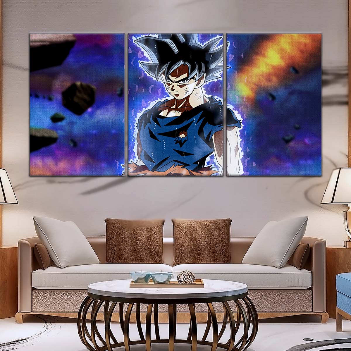 Dragon Ball Wall Art - DR5075 - Goku Unleashed Power - Dragon Ball Super - Dragon Ball Poster - Dragon Ball Canvas