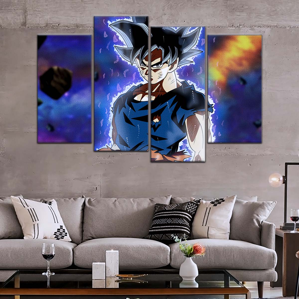 Dragon Ball Wall Art - DR5075 - Goku Unleashed Power - Dragon Ball Super - Dragon Ball Poster - Dragon Ball Canvas