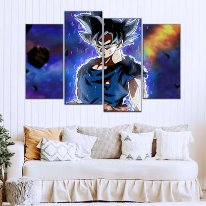 Dragon Ball Wall Art - DR5075 - Goku Unleashed Power - Dragon Ball Super - Dragon Ball Poster - Dragon Ball Canvas