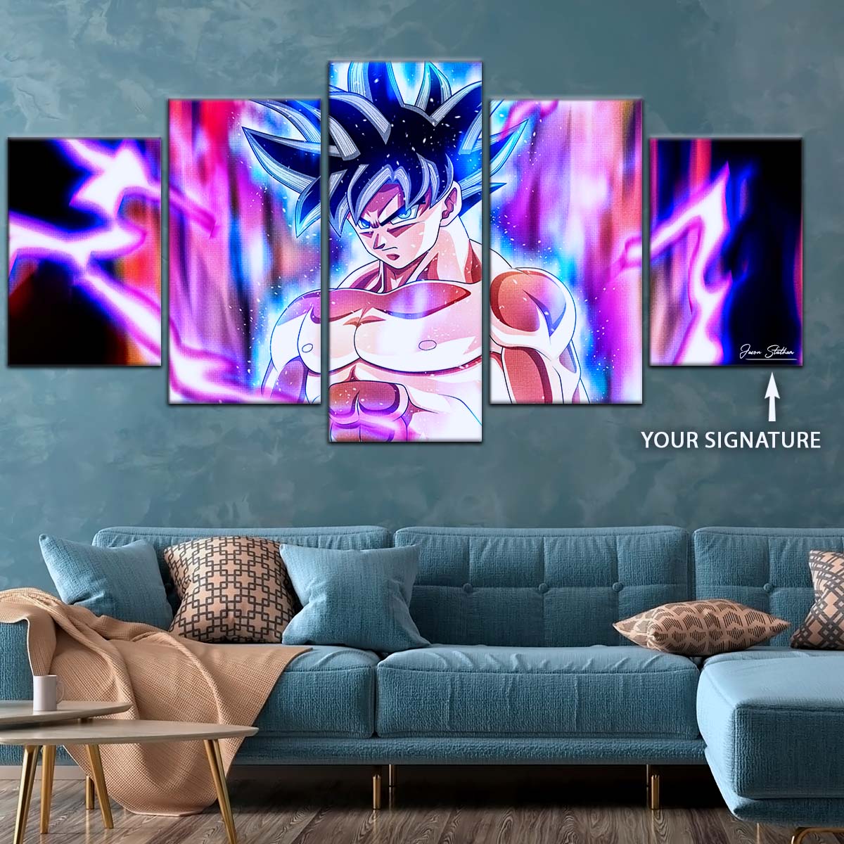Dragon Ball Wall Art - DR5076 - Goku Unleashed Power - Dragon Ball Super - Dragon Ball Poster - Dragon Ball Canvas