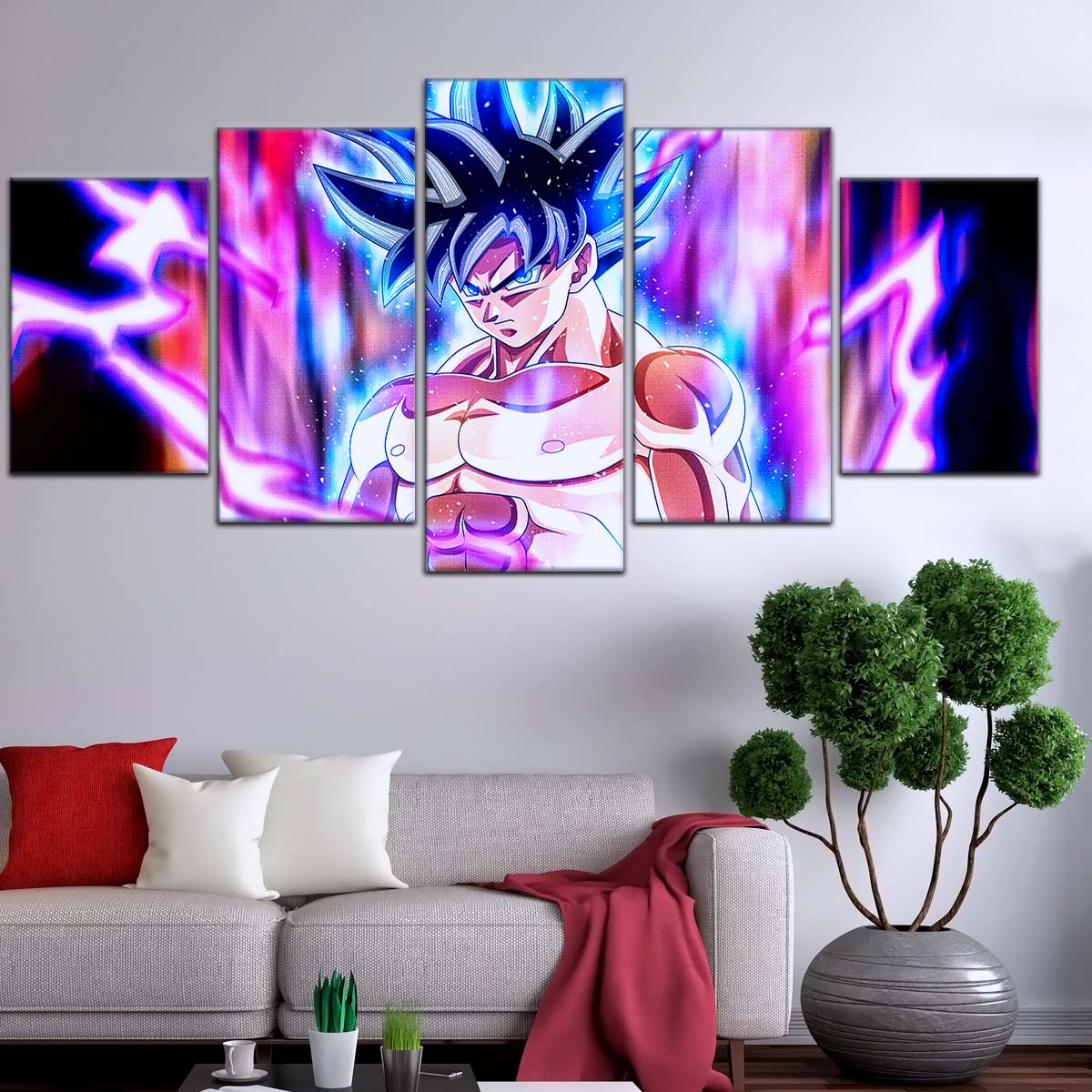 Dragon Ball Wall Art - DR5076 - Goku Unleashed Power - Dragon Ball Super - Dragon Ball Poster - Dragon Ball Canvas