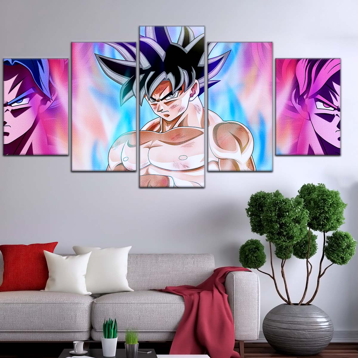 Dragon Ball Wall Art - DR5077 - Goku Unleashed Power - Dragon Ball Super - Dragon Ball Poster - Dragon Ball Canvas