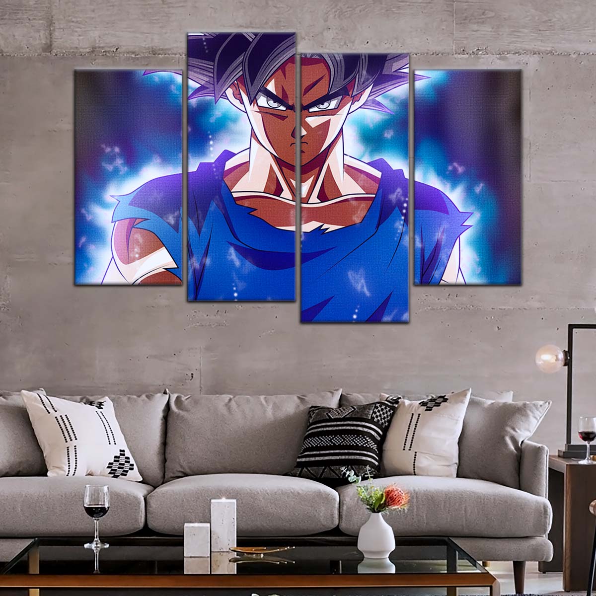 Dragon Ball Wall Art - DR5078 - Goku Unleashed Power - Dragon Ball Super - Dragon Ball Poster - Dragon Ball Canvas