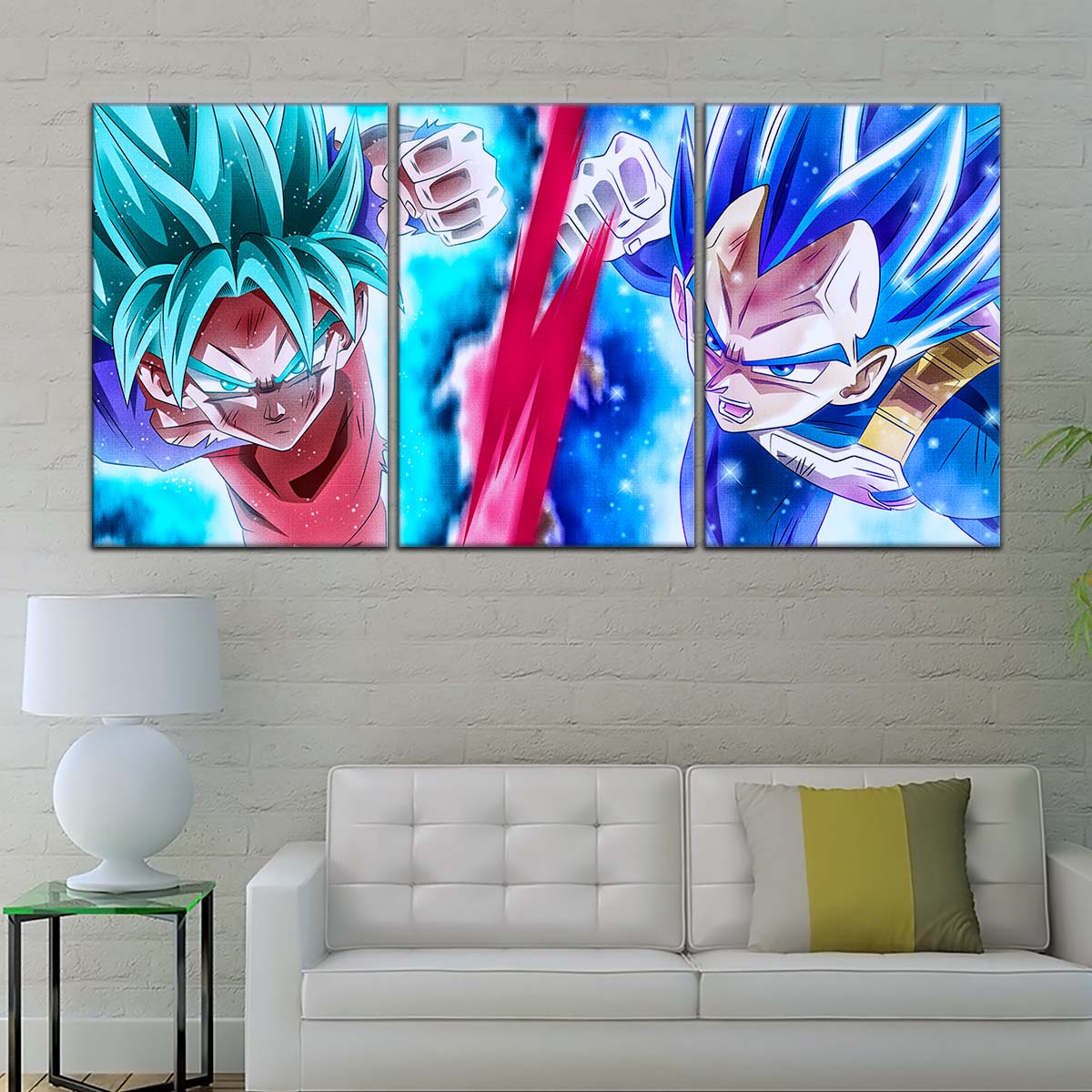 Dragon Ball Wall Art - DR5080 - Goku vs Vegeta Showdown - Dragon Ball Super - Dragon Ball Poster - Dragon Ball Canvas