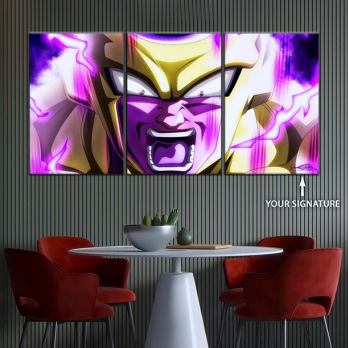 Dragon Ball Wall Art - DR5083 - Golden Frieza - Dragon Ball Super - Dragon Ball Poster - Dragon Ball Canvas