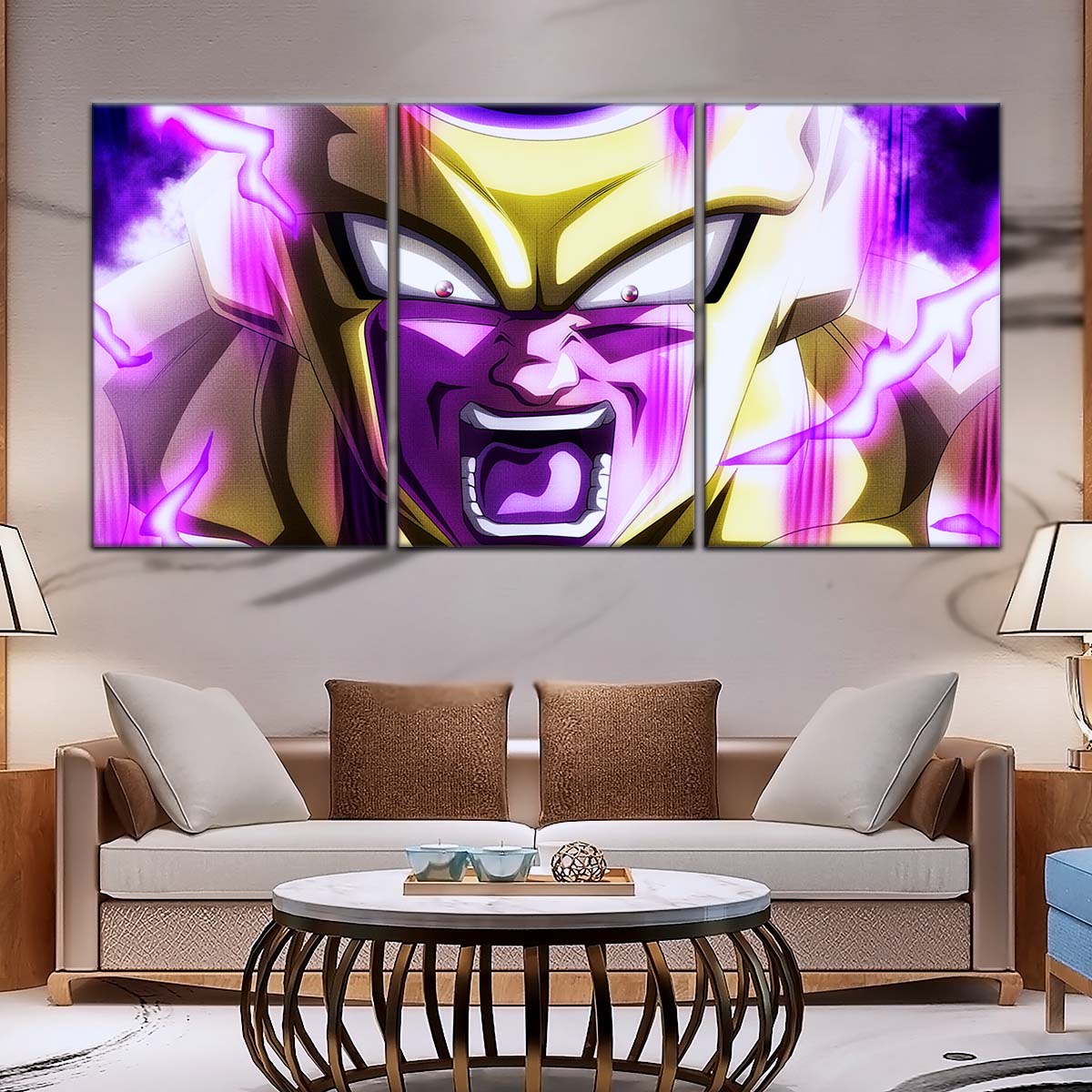 Dragon Ball Wall Art - DR5083 - Golden Frieza - Dragon Ball Super - Dragon Ball Poster - Dragon Ball Canvas