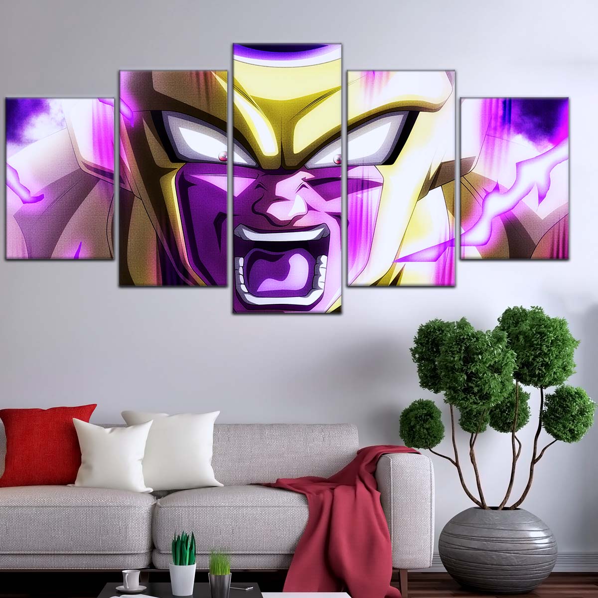 Dragon Ball Wall Art - DR5083 - Golden Frieza - Dragon Ball Super - Dragon Ball Poster - Dragon Ball Canvas