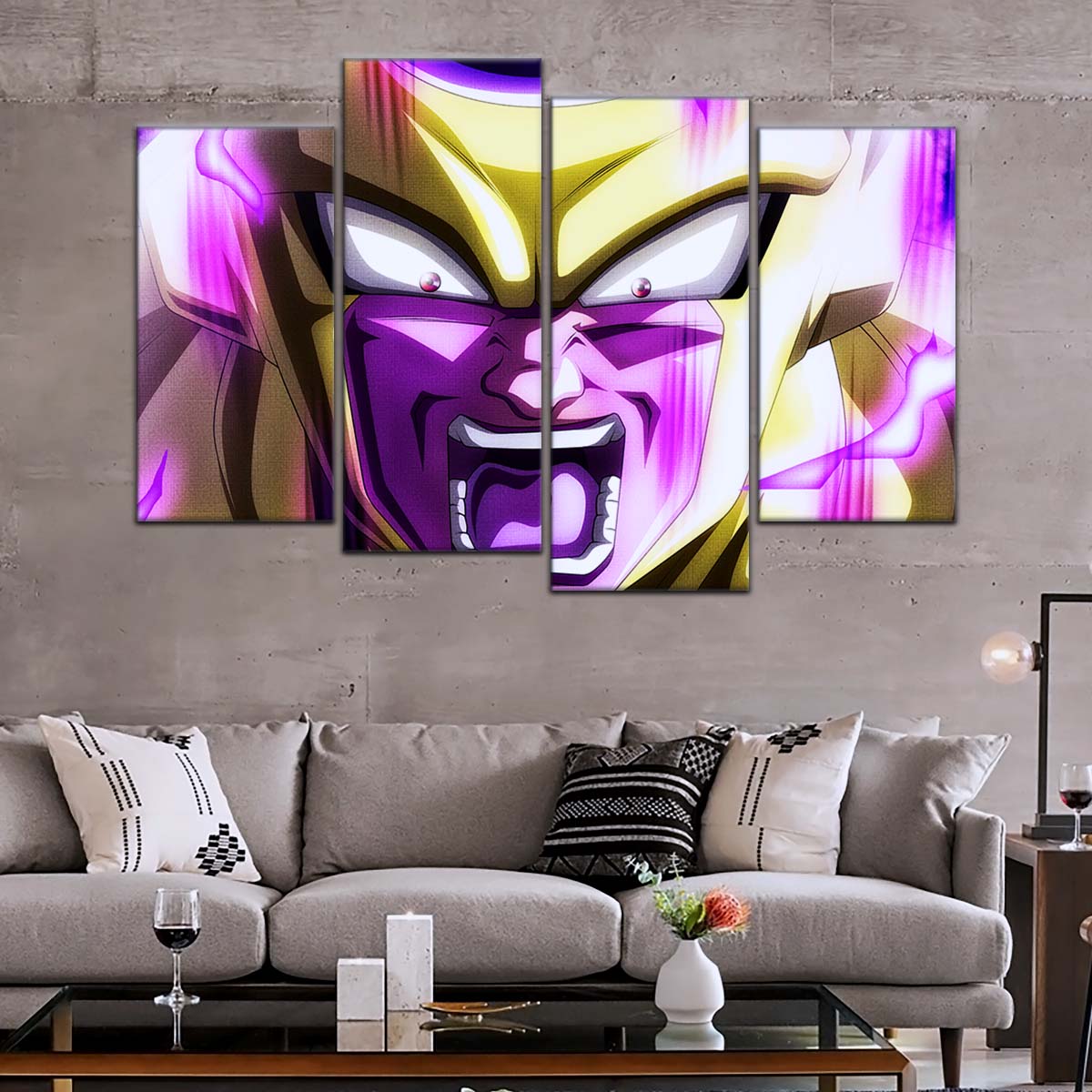 Dragon Ball Wall Art - DR5083 - Golden Frieza - Dragon Ball Super - Dragon Ball Poster - Dragon Ball Canvas