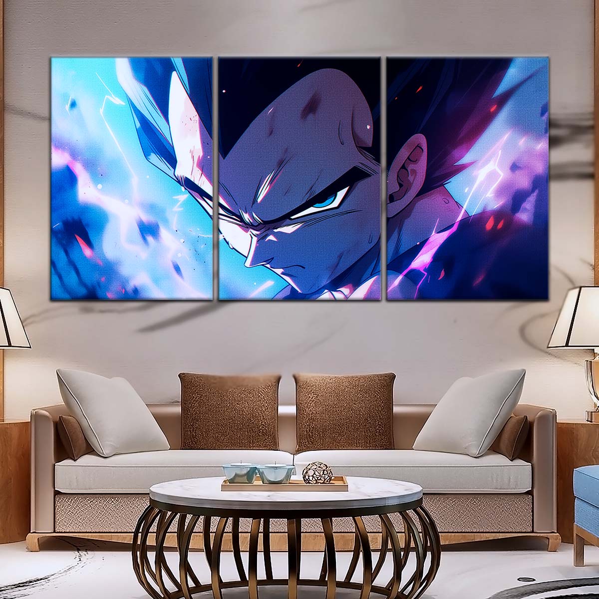 Dragon Ball Wall Art - DR5086 - Intense Vegeta - Dragon Ball Z - Dragon Ball Poster - Dragon Ball Canvas