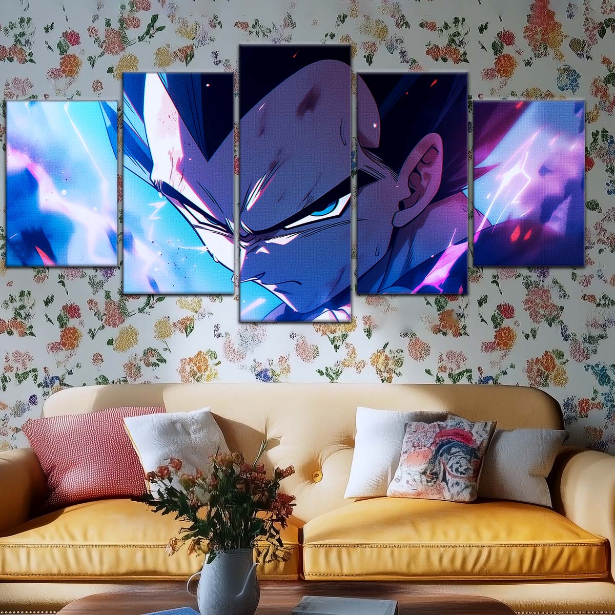 Dragon Ball Wall Art - DR5086 - Intense Vegeta - Dragon Ball Z - Dragon Ball Poster - Dragon Ball Canvas