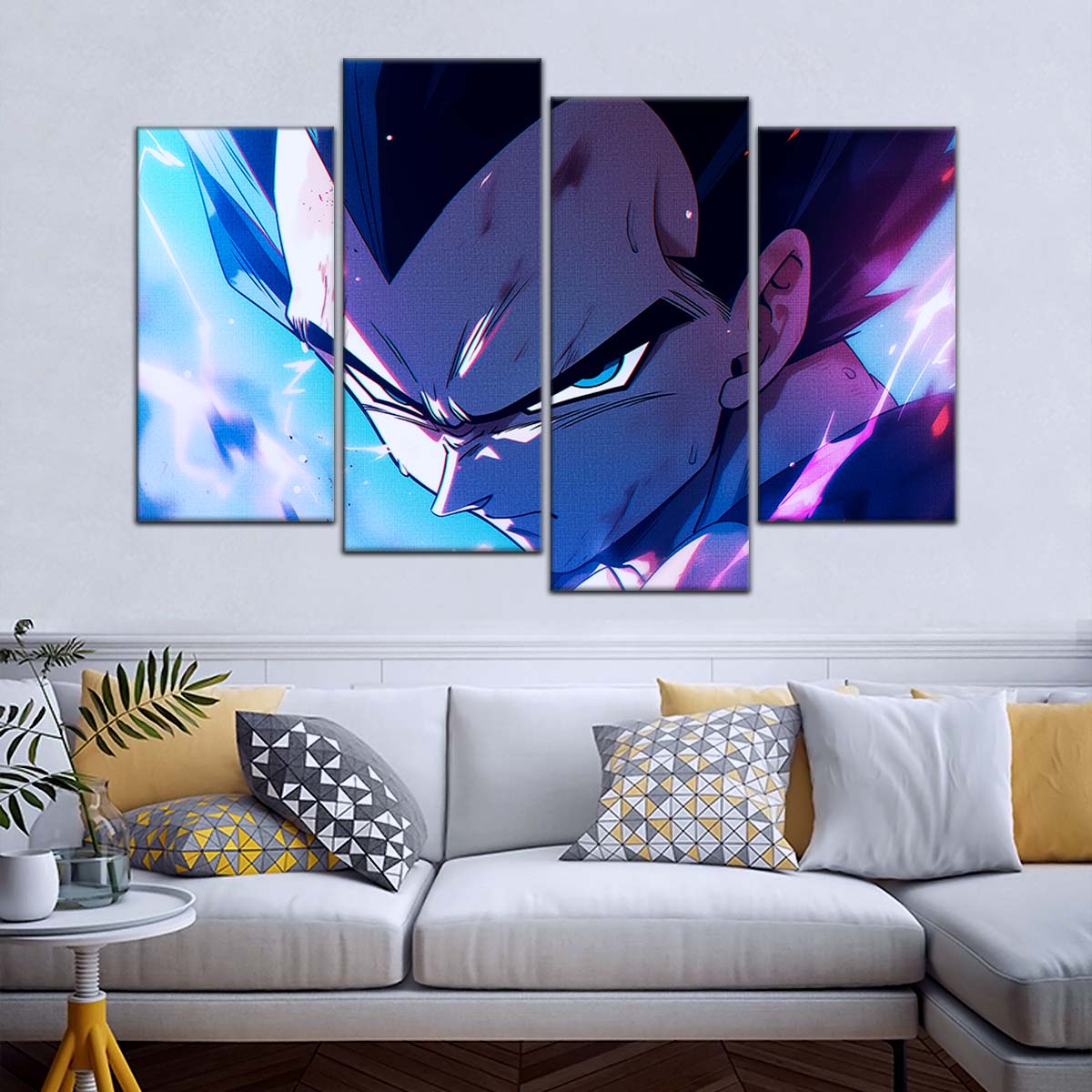 Dragon Ball Wall Art - DR5086 - Intense Vegeta - Dragon Ball Z - Dragon Ball Poster - Dragon Ball Canvas