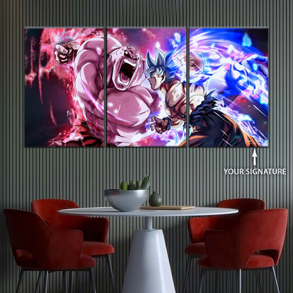 Dragon Ball Wall Art - DR5087 - Jiren Vs Goku - Dragon Ball Super - Dragon Ball Poster - Dragon Ball Canvas