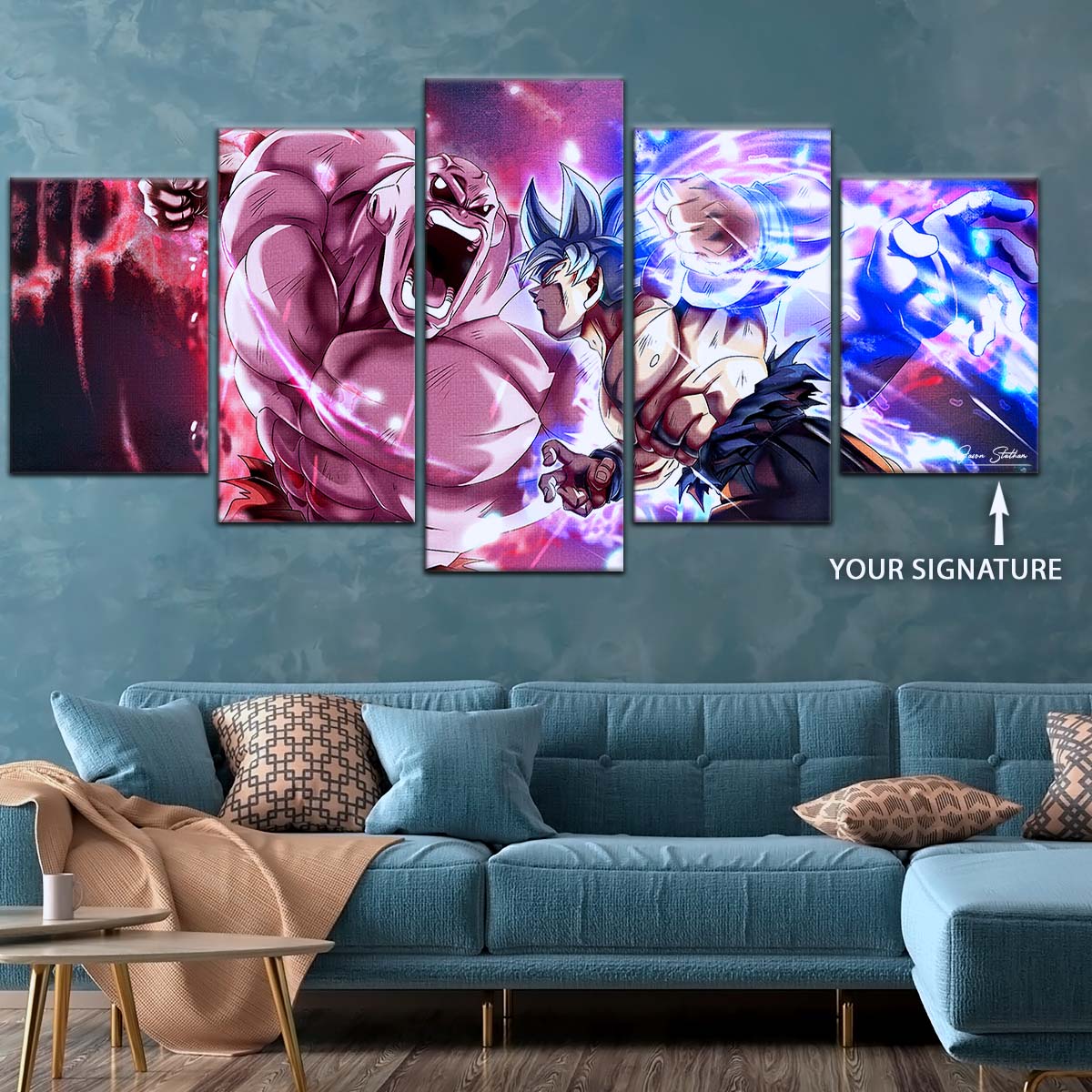 Dragon Ball Wall Art - DR5087 - Jiren Vs Goku - Dragon Ball Super - Dragon Ball Poster - Dragon Ball Canvas