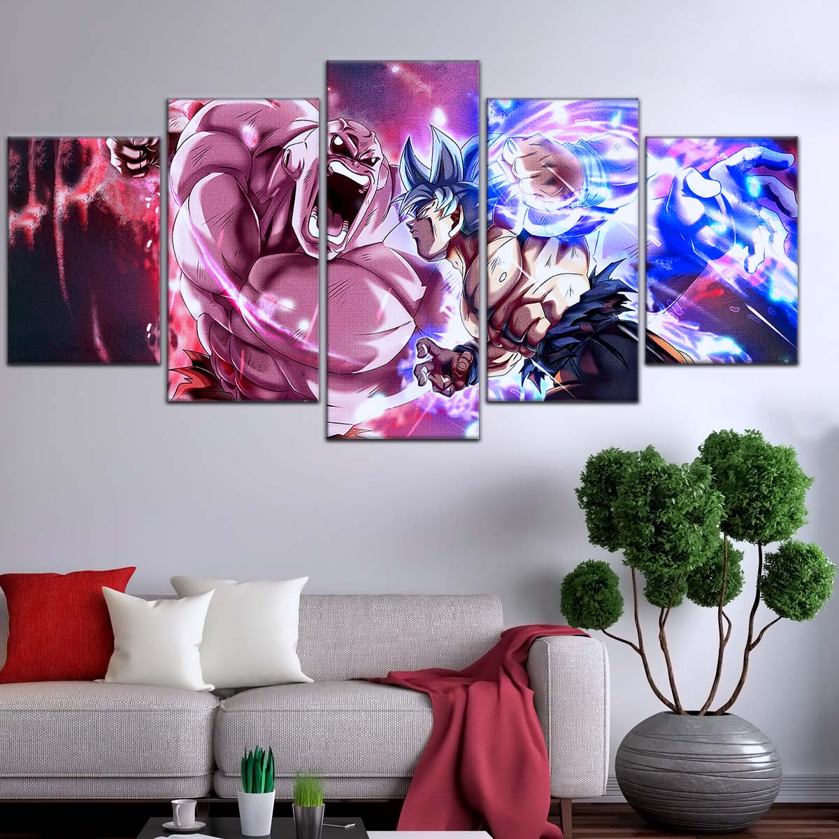 Dragon Ball Wall Art - DR5087 - Jiren Vs Goku - Dragon Ball Super - Dragon Ball Poster - Dragon Ball Canvas