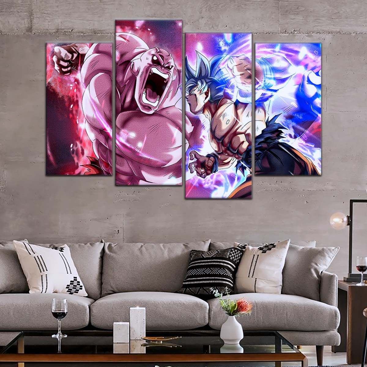 Dragon Ball Wall Art - DR5087 - Jiren Vs Goku - Dragon Ball Super - Dragon Ball Poster - Dragon Ball Canvas