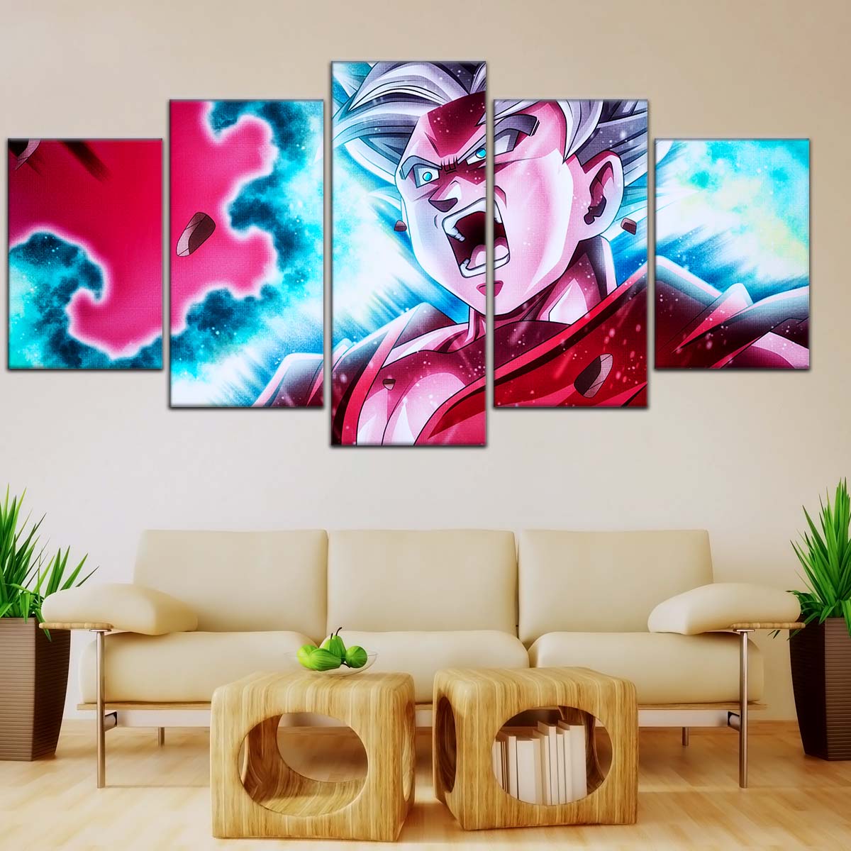 Dragon Ball Wall Art - DR5088 - Mastered Ultra Instinct Goku - Dragon Ball Super - Dragon Ball Poster - Dragon Ball Canvas