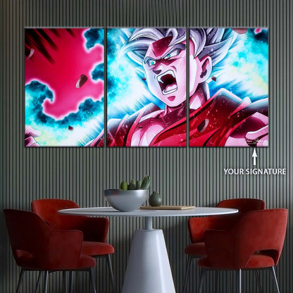 Dragon Ball Wall Art - DR5088 - Mastered Ultra Instinct Goku - Dragon Ball Super - Dragon Ball Poster - Dragon Ball Canvas
