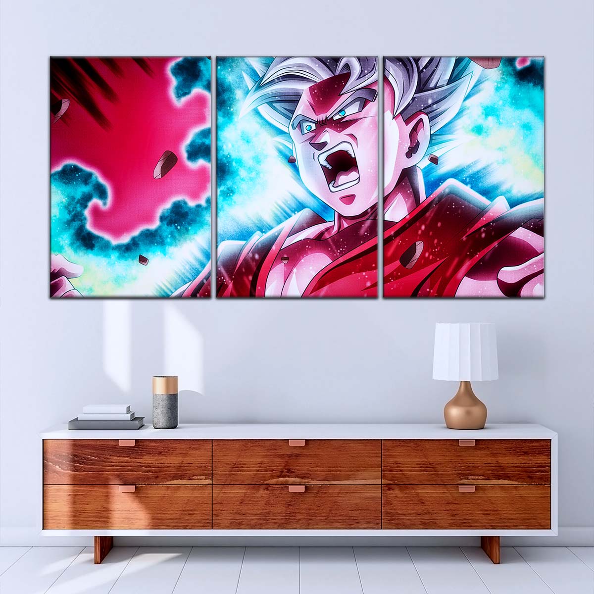 Dragon Ball Wall Art - DR5088 - Mastered Ultra Instinct Goku - Dragon Ball Super - Dragon Ball Poster - Dragon Ball Canvas