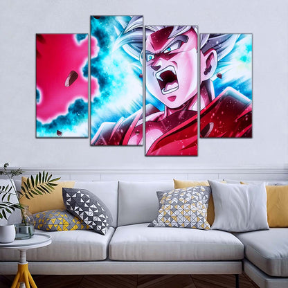 Dragon Ball Wall Art - DR5088 - Mastered Ultra Instinct Goku - Dragon Ball Super - Dragon Ball Poster - Dragon Ball Canvas
