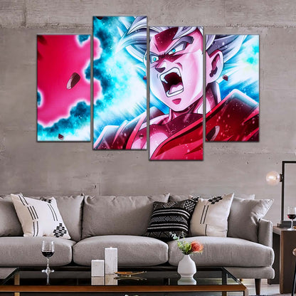 Dragon Ball Wall Art - DR5088 - Mastered Ultra Instinct Goku - Dragon Ball Super - Dragon Ball Poster - Dragon Ball Canvas