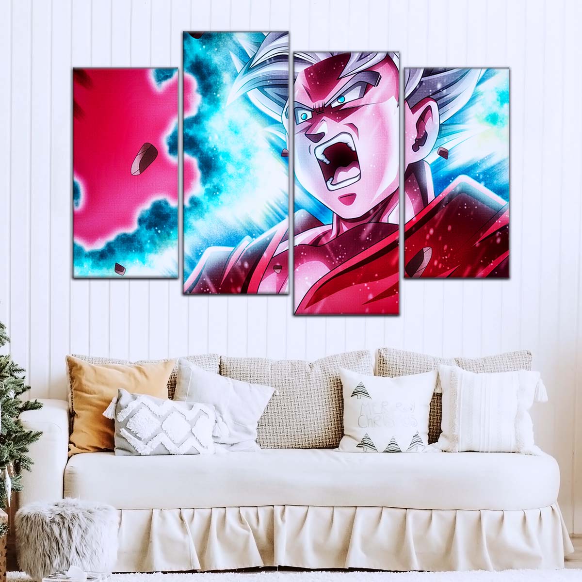 Dragon Ball Wall Art - DR5088 - Mastered Ultra Instinct Goku - Dragon Ball Super - Dragon Ball Poster - Dragon Ball Canvas