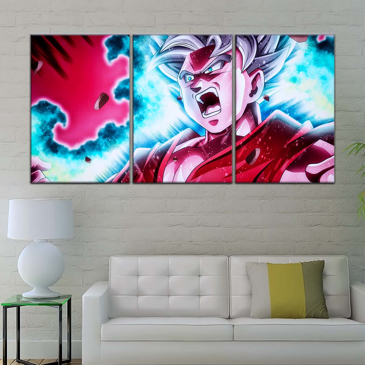 Dragon Ball Wall Art - DR5088 - Mastered Ultra Instinct Goku - Dragon Ball Super - Dragon Ball Poster - Dragon Ball Canvas