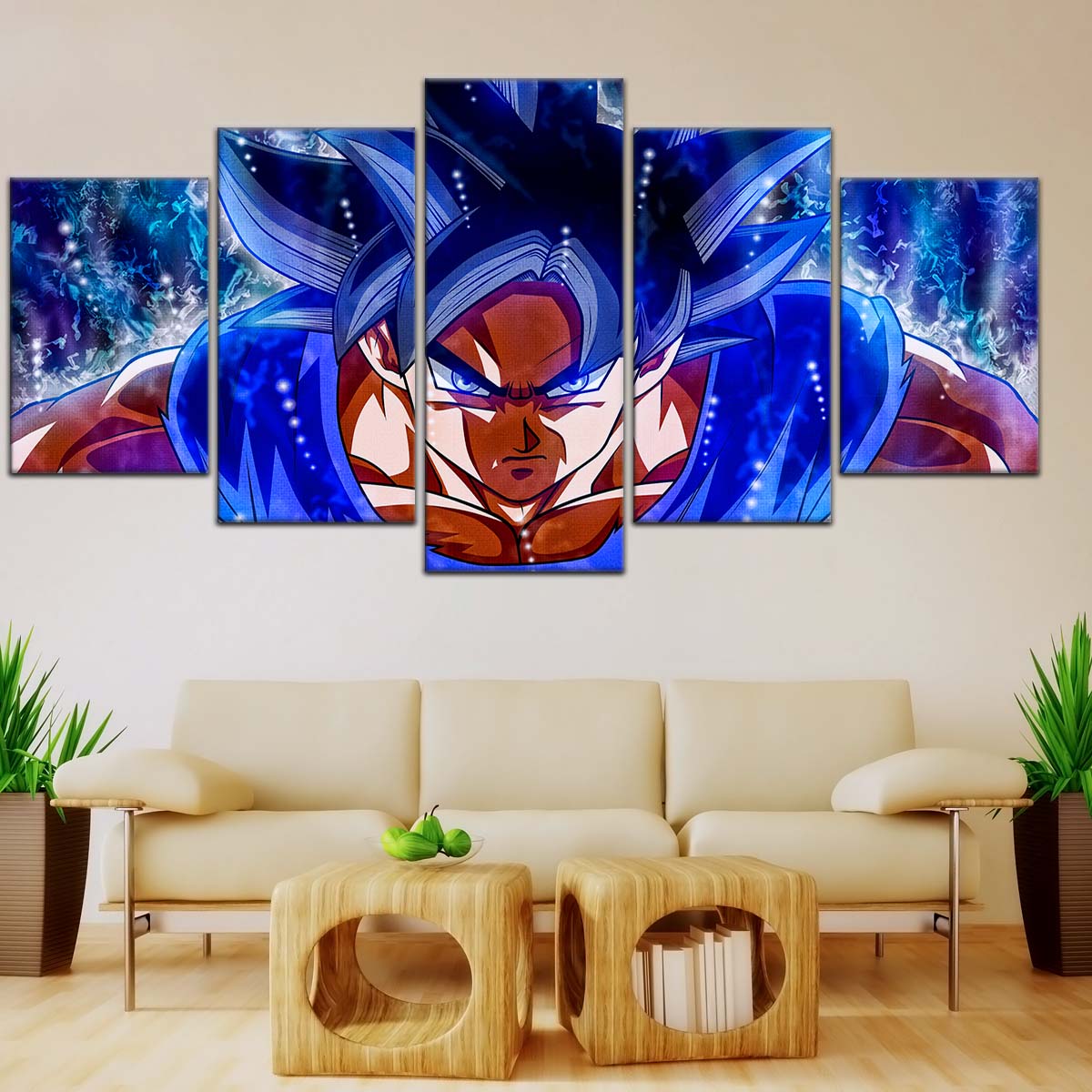 Dragon Ball Wall Art - DR5089 - Mastered Ultra Instinct Goku - Dragon Ball Super - Dragon Ball Poster - Dragon Ball Canvas